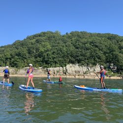 Paddlestroke SUP - SUP whitewater practice