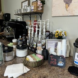 Coffee flavor option!