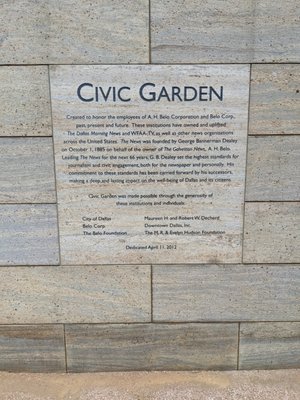 Civic Garden by null