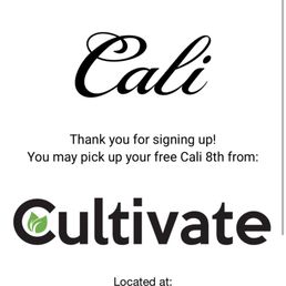 The email I received on the 19th to pickup my freebie. The email I received on the 19th to pickup my freebie.
