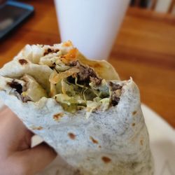 Alvarez Authentic Latin Food 2 - Big burrito!