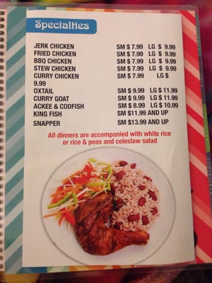 Menu photo 3 Ocho Rios Ottawa, ON Menu photo 3 Ocho Rios Ottawa, ON