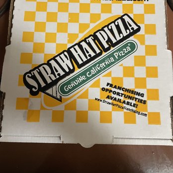 Straw Hat Pizza - This is the box - Pizza Near Me - Cerritos, California Straw Hat Pizza - This is the box - Pizza Near Me - Cerritos, California