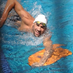 NISD Natatorium - So excited we got to see Phelps in San Antonio.