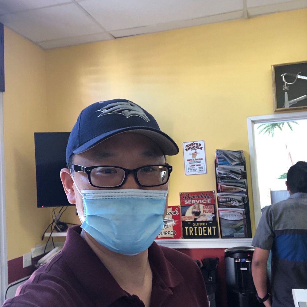 Trident Auto Performance & Smog - Me with my mask on. - Smog Check Stations Near Me - Valencia, California Trident Auto Performance & Smog - Me with my mask on. - Smog Check Stations Near Me - Valencia, California