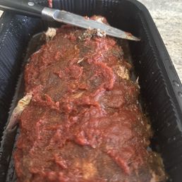 1/2 rack baby back ribs to go...