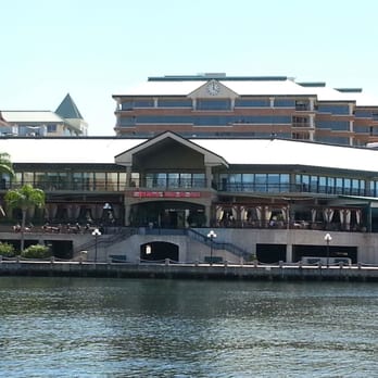 eBOATS Tampa - View of Jackson's Bistro as we pulled away from the Convention Center - Boating Near Me - Tampa, Florida