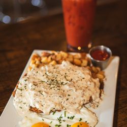 The Moose Lounge North - "The identity Crisis" Our Chicken Fried Steak!