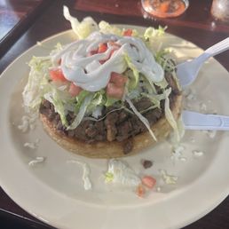 Sope de asada