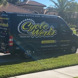Cycle Werks delivery truck Cycle Werks delivery truck