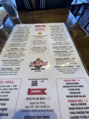 Menu photo 4 PorterHouse Burger Co Greensboro, NC Menu photo 4 PorterHouse Burger Co Greensboro, NC