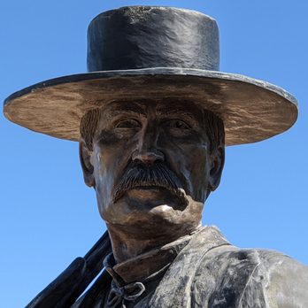 The Wyatt Earp House - Statue of Wyatt Earp at the The Wyatt Earp House - Landmarks & Historical Buildings Near Me - Tombstone, Arizona The Wyatt Earp House - Statue of Wyatt Earp at the The Wyatt Earp House - Landmarks & Historical Buildings Near Me - Tombstone, Arizona