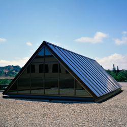 Solarium & Skylight Systems - Skylight Series F-3 - Curb Mounted Ridge Skylight With Gable Ends - Sutter Hospital Walnut Creek - Walnut Creek California