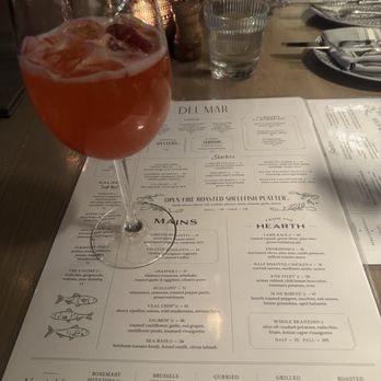 Del Mar Columbus - Beach Party drink - Mediterranean Near Me - Columbus, Ohio Del Mar Columbus - Beach Party drink - Mediterranean Near Me - Columbus, Ohio