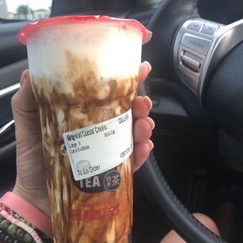 Kung Fu Tea - COCOA CREAM WOW (brown sugar) - Bubble Tea Near Me - Jacksonville, Florida Kung Fu Tea - COCOA CREAM WOW (brown sugar) - Bubble Tea Near Me - Jacksonville, Florida
