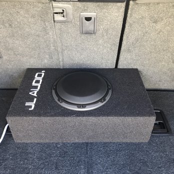 Certified Sounds - JL audio sub. Small but clean sounds. Fits behind my 3rd row when I need to open em up. - Car Stereo Installation Near Me - Wailuku, Hawaii