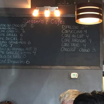 Braseiro - Desert & coffee menu - Portuguese Near Me - Montreal, Quebec
