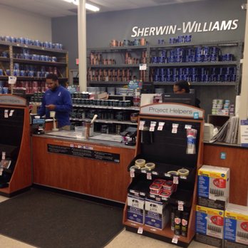 Sherwin-Williams Paint Store - Demetrius hard at work. - Paint Stores Near Me - North Bethesda, Maryland Sherwin-Williams Paint Store - Demetrius hard at work. - Paint Stores Near Me - North Bethesda, Maryland