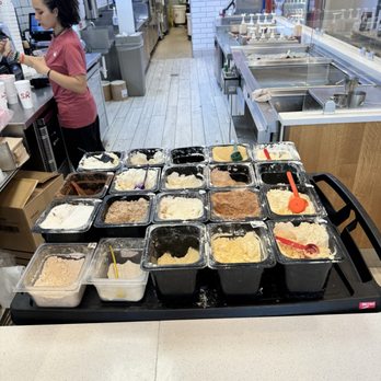Smoothie King - Powders out in the open.... Had flies all over it - Juice Bars & Smoothies Near Me - Ft Worth, Texas