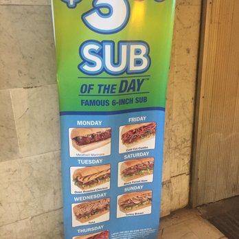 Subway - Sub of the Day - Sandwiches Near Me - New York, New York Subway - Sub of the Day - Sandwiches Near Me - New York, New York