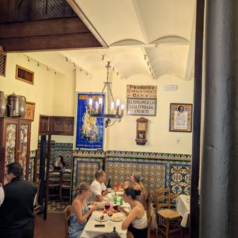 El Rinconcillo - More formal dining area for reservations. - Spanish Near Me - Seville, SE El Rinconcillo - More formal dining area for reservations. - Spanish Near Me - Seville, SE