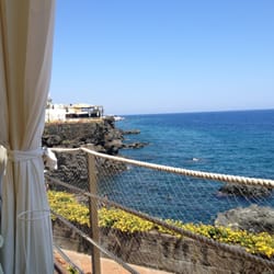 Grand Hotel Baia Verde - Vue depuis la terrasse extérieure du restaurant.