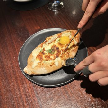 Bludorn - Khachapuri - New American Near Me - Houston, Texas