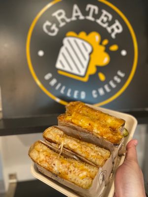 Grater Grilled Cheese by null