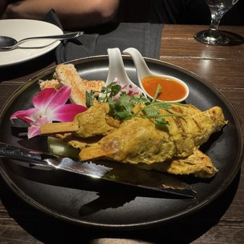 Noi Thai Cuisine - Chicken Satay - Thai Near Me - Seattle, Washington Noi Thai Cuisine - Chicken Satay - Thai Near Me - Seattle, Washington
