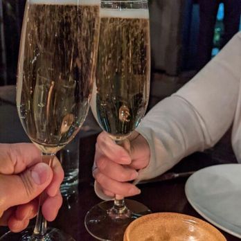 The Raymond 1886 - Celebrating with champagne!! - New American Near Me - Pasadena, California