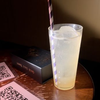 Conspiracy - A lovely elderberry mocktail - Cocktail Bars Near Me - Middletown, Connecticut