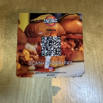 Mom's Chicken and Waffles - Menu - New American Near Me - San Diego, California