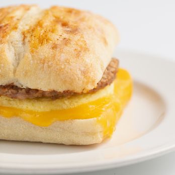 Down Pour Coffee Bar - Panini Pressed Sausage Omelete Ciabatta Sandwich - Sandwiches Near Me - Redmond, Washington Down Pour Coffee Bar - Panini Pressed Sausage Omelete Ciabatta Sandwich - Sandwiches Near Me - Redmond, Washington