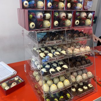 Capy - a display of baseballs and balls - Desserts Near Me - Corona, New York