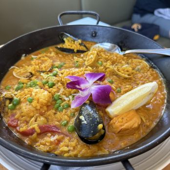 Bahche - Seafood Paella 4/5 - Greek Near Me - San Mateo, California