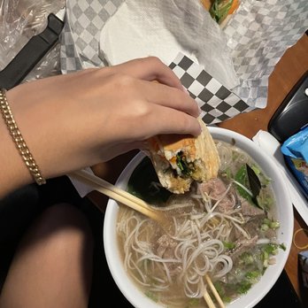 Pho One Kapolei - Pho with Rare Steak and Beef Brisket Lemon Grass Chicken Sandwich - Vietnamese Near Me - Kapolei, Hawaii Pho One Kapolei - Pho with Rare Steak and Beef Brisket Lemon Grass Chicken Sandwich - Vietnamese Near Me - Kapolei, Hawaii