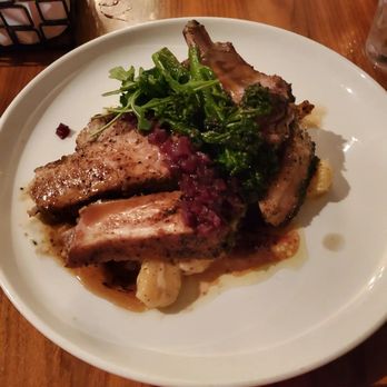 Distilled On Jefferson - Aged Duroc Pork Chop - Southern Near Me - Lexington, Kentucky Distilled On Jefferson - Aged Duroc Pork Chop - Southern Near Me - Lexington, Kentucky