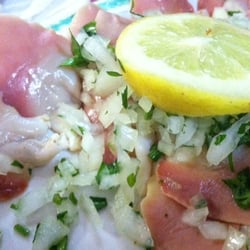 Restaurant La Pica de Juan Segura - Machas en salsa verde.