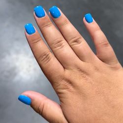 Jp Nails - Blue acrylics