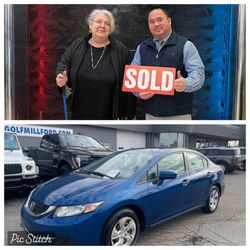 Golf Mill Ford - 2015 Civic - Happy customer Jovanka from Bloomingdale. March Madness savings & coupons