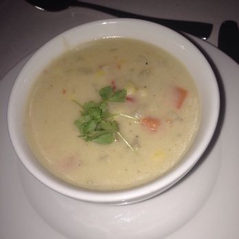 Crossroads Kitchen - Sweet Corn Chowder--very good! Thick. - Vegan Near Me - Los Angeles, California Crossroads Kitchen - Sweet Corn Chowder--very good! Thick. - Vegan Near Me - Los Angeles, California