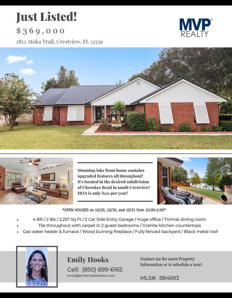 EMILY HOOKS MVP REALTY Updated September 2024 Contact Agent 31