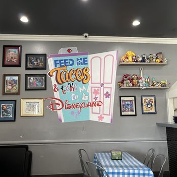 Taco Land - The left side of the restaurant! - Tacos Near Me - Anaheim, California