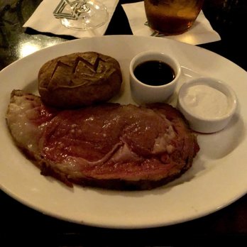 Mr. Lyons - This is suppose to be medium rare but it was undercooked, really rare and gross - Steakhouses Near Me - Palm Springs, California