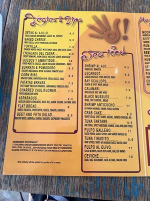 Menu photo 1 Hola San Antonio, TX