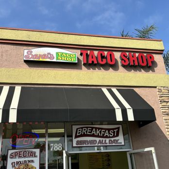 Sarai's Taco Shop - This is the storefront and it's in the 800 block of Broadway in Chula Vista - Mexican Near Me - Chula Vista, California
