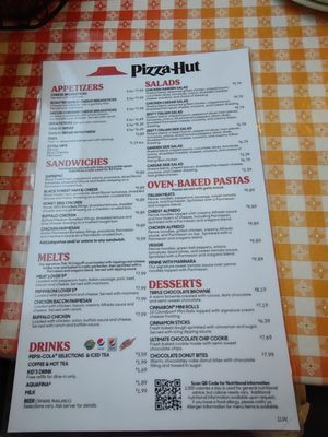 Pizza Hut Salads Menu With Prices: Delicious Choices & Deals