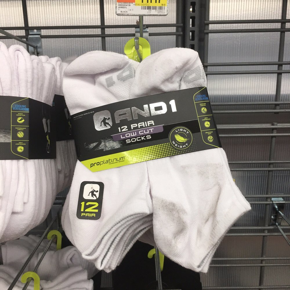 Dirty socks that have clearly been worn being sold as new. 6/24/2020