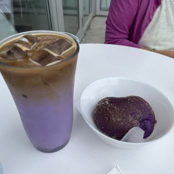 Xena’s Bread and Butter - Ube iced latte & ube bun - Cafes Near Me - Halifax, Nova Scotia Xena’s Bread and Butter - Ube iced latte & ube bun - Cafes Near Me - Halifax, Nova Scotia