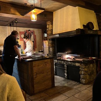 Stockhorn by the rex - Open fire and chef station - Swiss Food Near Me - Zermatt, VS Stockhorn by the rex - Open fire and chef station - Swiss Food Near Me - Zermatt, VS